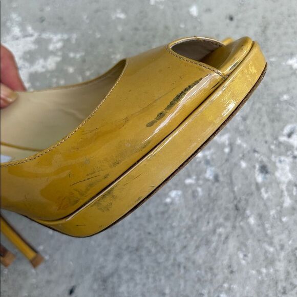 Jimmy Choo patent leather slingbacks - Picture 5 of 8